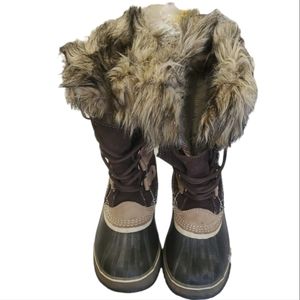 Sorel woman's joan of ark winter snow boots size 7